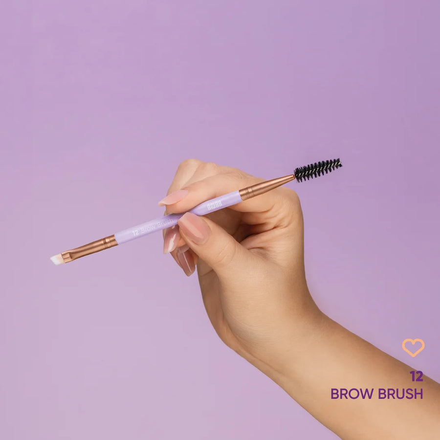 12 Brow Brush – Pennello Occhi Sopracciglia
